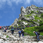 集団登山