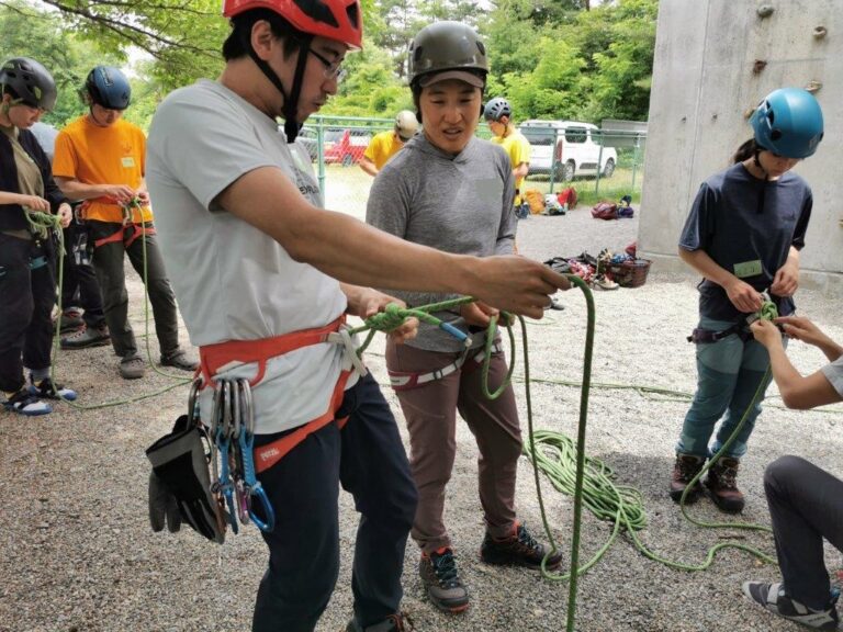 初めてのスポーツクライミング教室